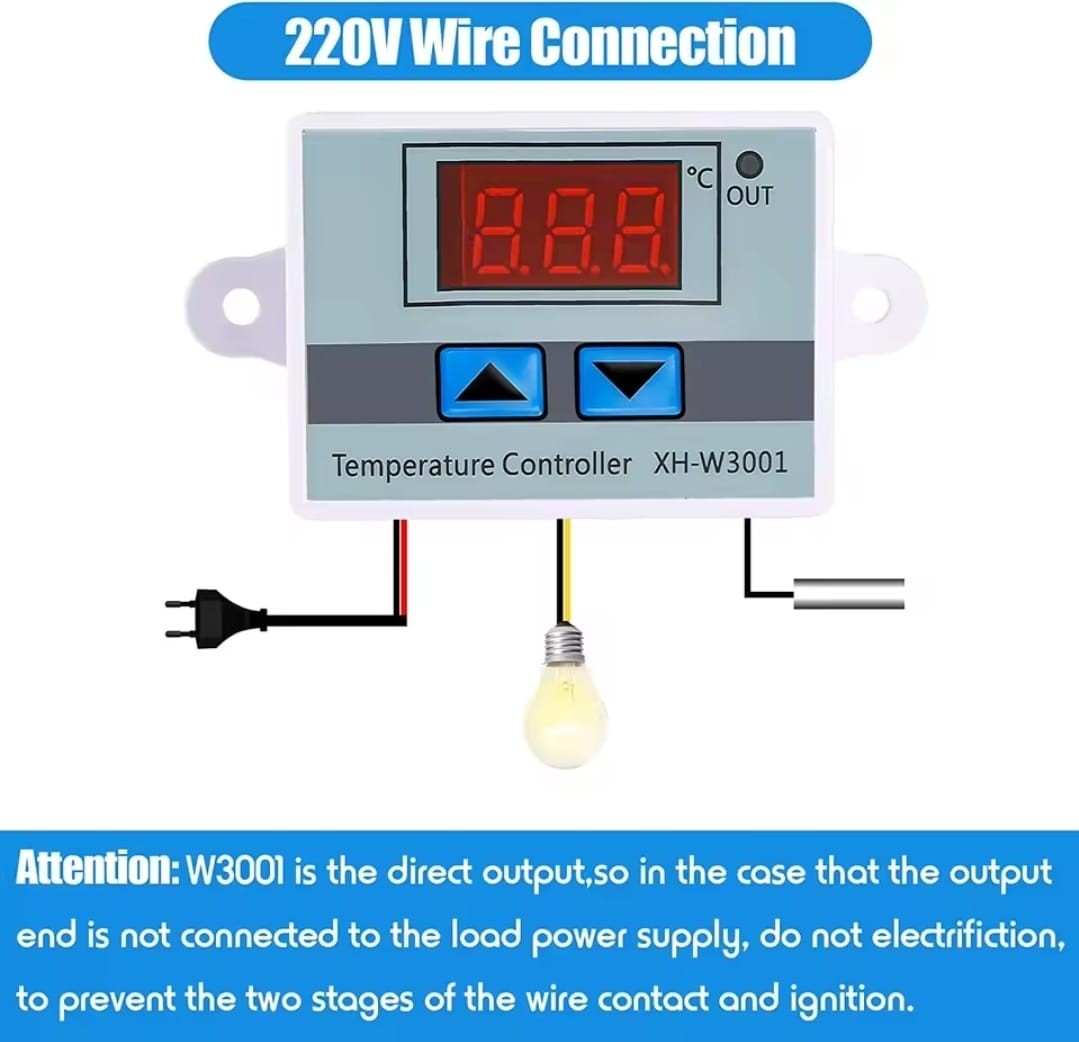 Controlador de temperatura digital (Fm3213)