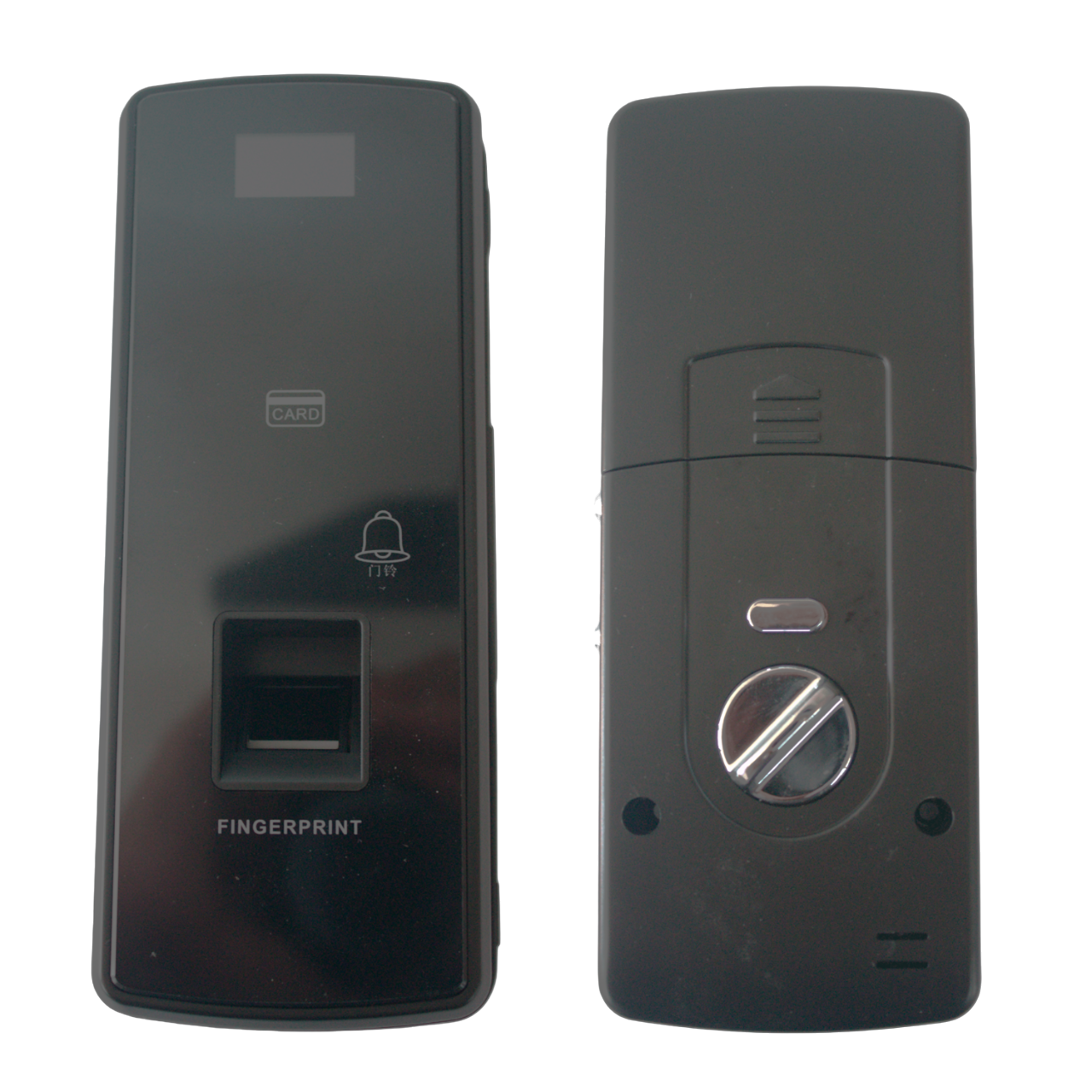Leitor de impressão digital, pin e cartão RFID para fechadura inteligente